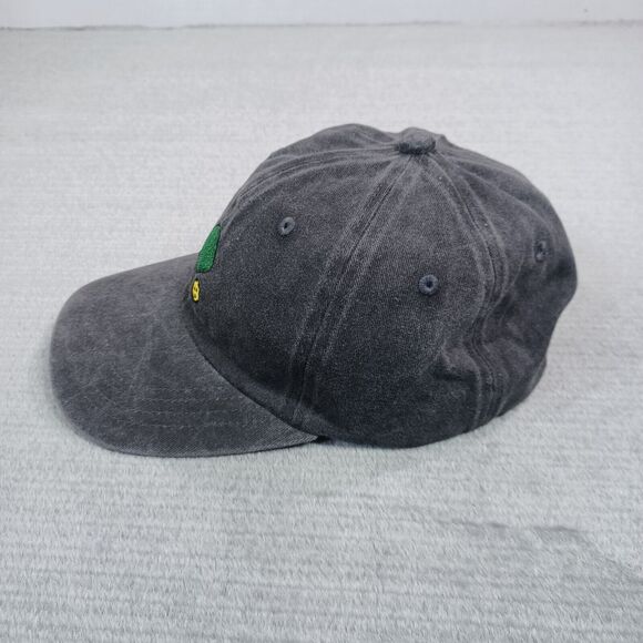 Pickleball Hat Mens OS Gray Embroidered Logo Adjustable Strap Back Faded Look - Picture 4 of 4